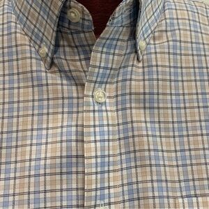 Mens Dress Shirt Size XL Gold Label Roundtree & Yorke